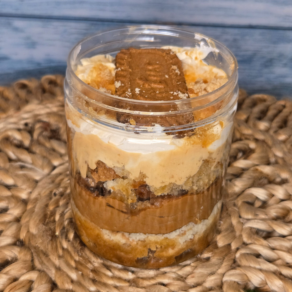 Biscoff Cake Jar 16 oz