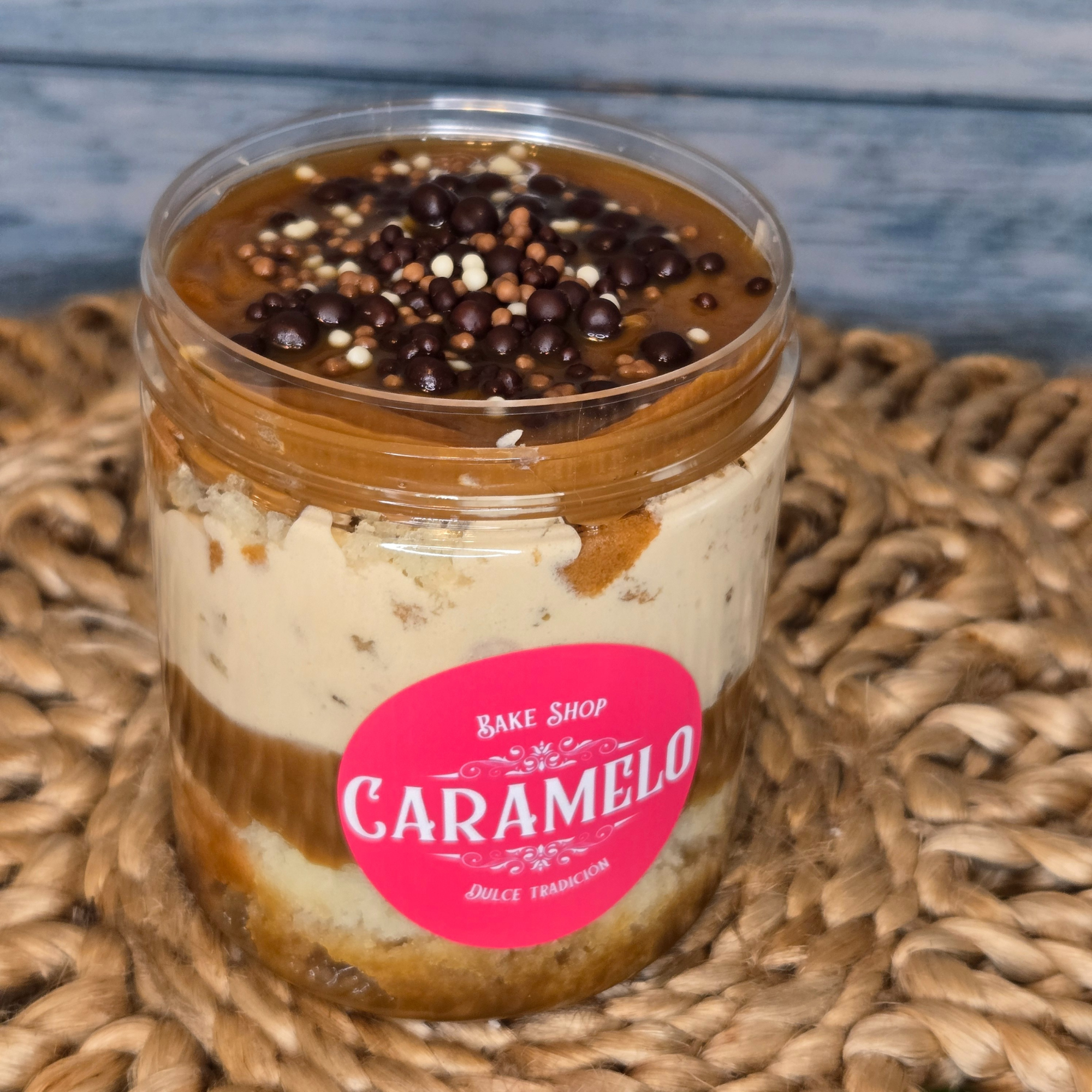 Caramelo Cake Jar 16 oz