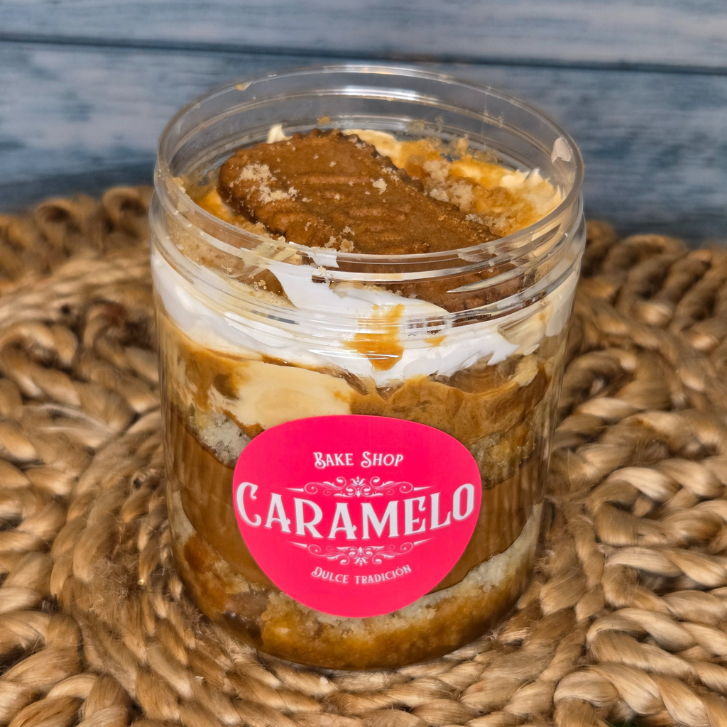 Biscoff Cake Jar 16 oz